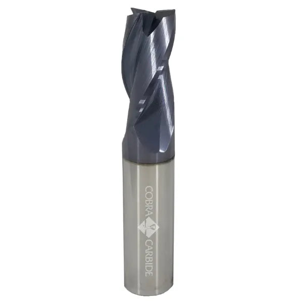 Cobra Carbide 5MM 3FLSEL TiN 25 x 75 CARB ENDMILL , No. of Flutes: 3, Cut Diameter (mm): 5, LOC (mm): 25, Shank Diameter (mm): 5, CoaTiN, Excellent Quality End Mill for Professional Use - (Pack of 1)