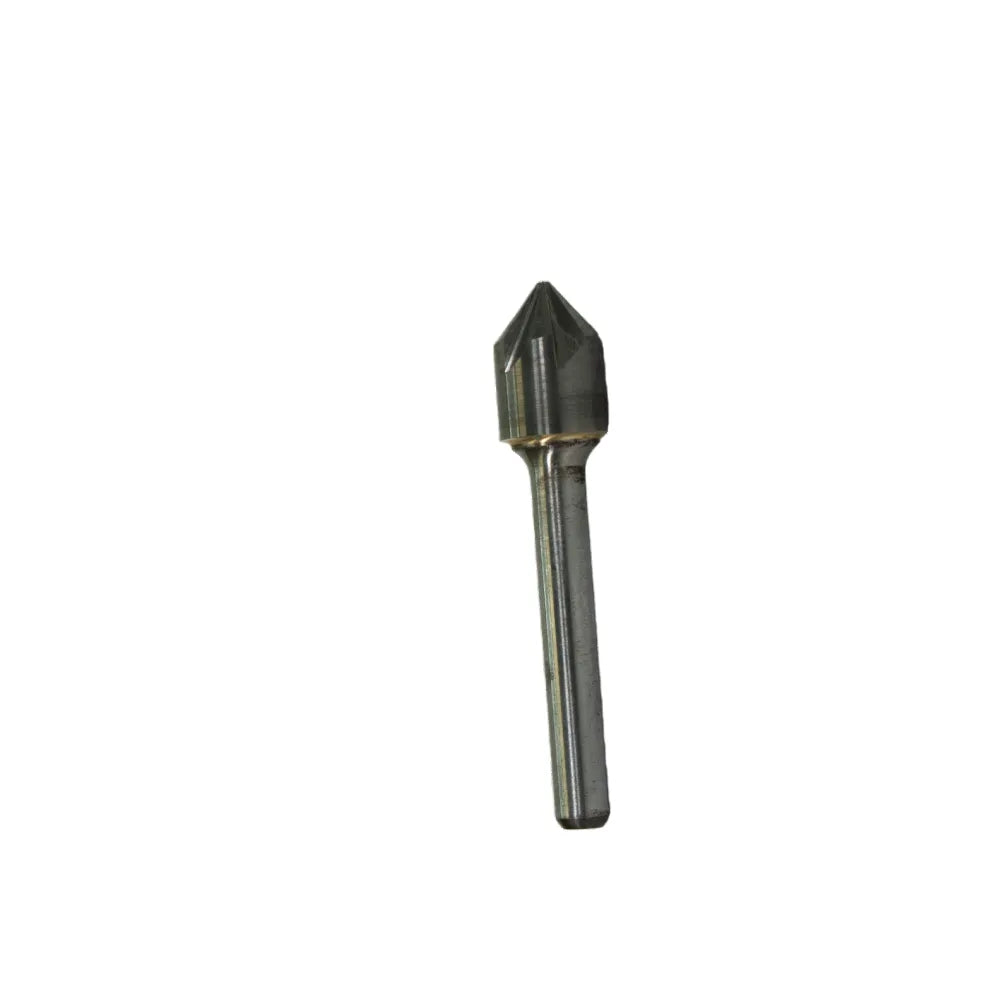 3/16 (60°) 6Flute Solid Carbide Countersinks Double End 3/16 x 2 Bright