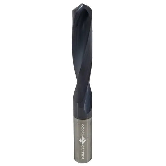 9/16 Solid Carbide Stub Drill Bright 2-1/2 x 4