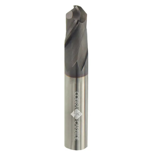 Cobra Carbide EMSC 1/2 x 1/2 3FSEXL Ball AlTiN 2 x 4 , No. of Flutes: 3, Style: Ball, Cut Diameter " 1/2, LOC " 2, Shank Diamet, Excellent Quality End Mill for Professional Use - (Pack of 1)