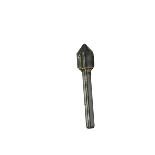 5/8 (100°) 6FL Solid Carbide Countersinks 3/8 x 2-3/4 Bright