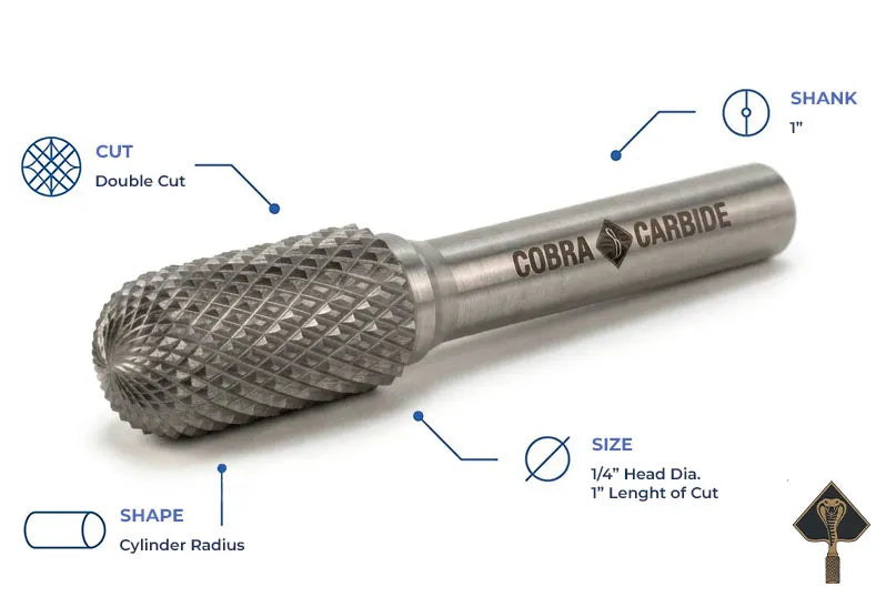 SC Double Cut Burrs