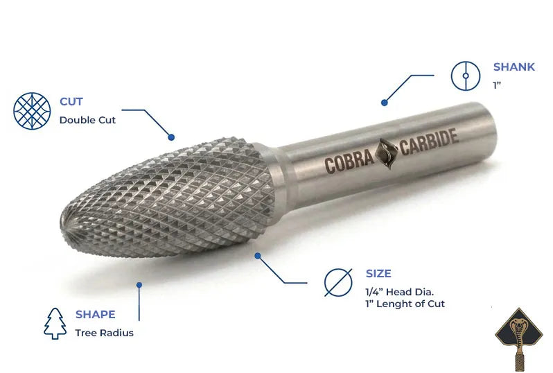 SF Double Cut Burrs