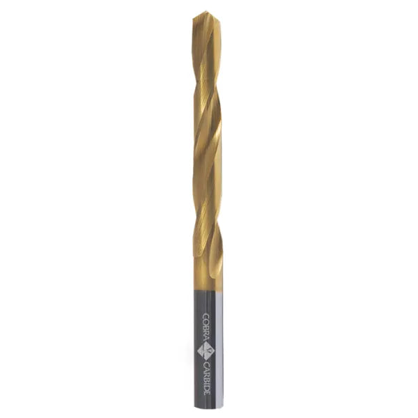 Let. V Solid Carbide TiN Jobber Drill 2-3/4 x 4-1/4