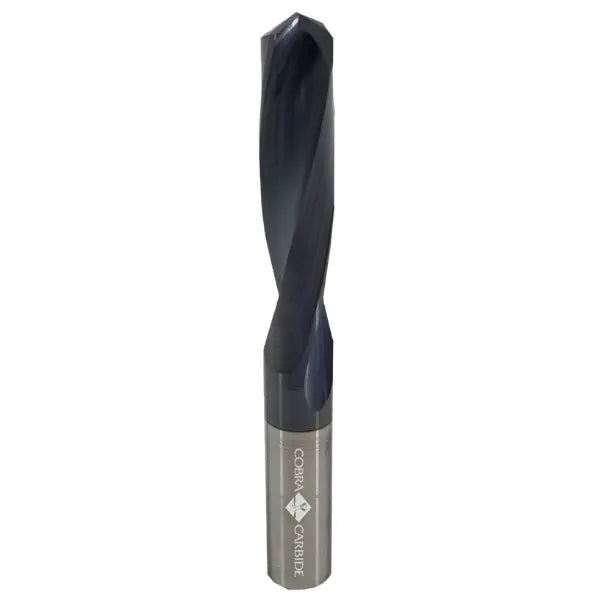 #54 Solid Carbide Stub Drill AlTiN 1/2 x 1-1/2