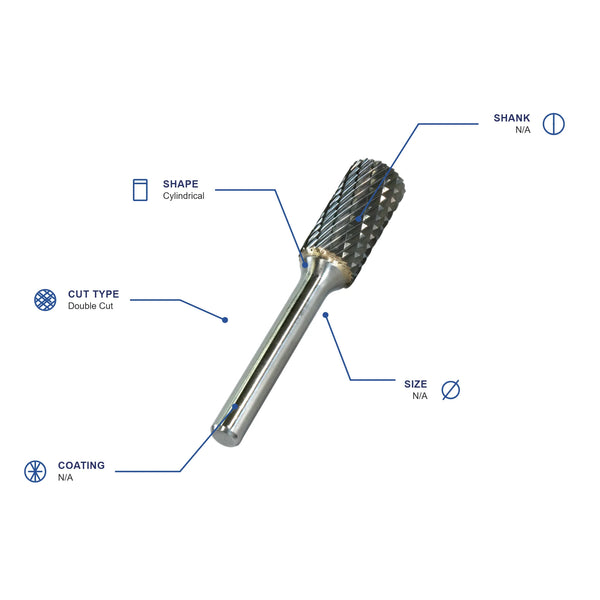 SA-1/4 Double Cut Die Trimmer Pilot End 1 x 3