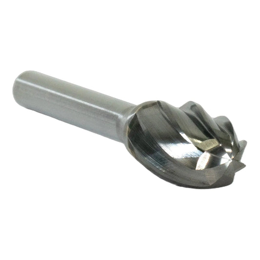 SE Aluma Cut Carbide Burr, 1 4 inch dia 3 8 inch LOC