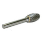 SE Single Cut Carbide Burr, 5 8 inch dia 1 inch LOC