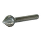 SJ-42 1/8 x 3/32 x 1-1/2 Single Cut Double End 60° Cone Burr