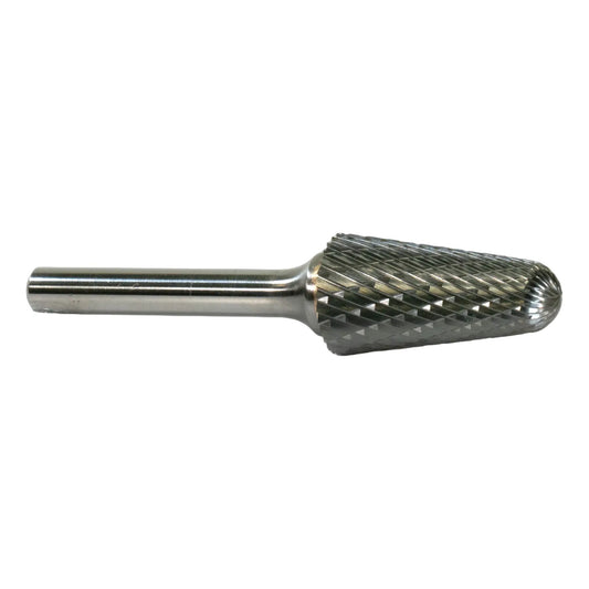 SL Double Cut Carbide Burr, 5 8 inch dia 21 16 inch LOC