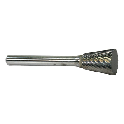 SN Single Cut Carbide Burr, 1 4 inch dia 1 4 inch LOC