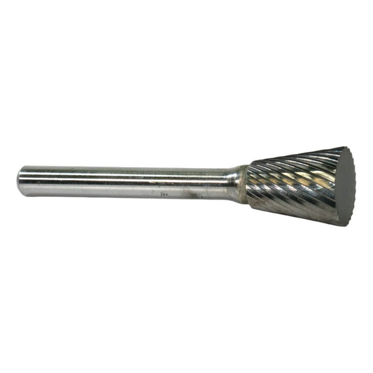 SN Single Cut Carbide Burr, 5 8 inch dia 3 4 inch LOC