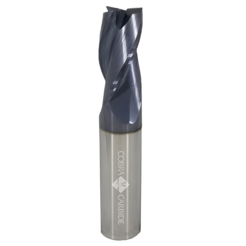 EMSC 1/2 3FSER 30° Bright 1 x 3 End Mill from Cobra Carbide.